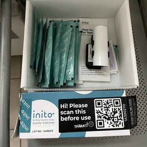 Inito fertility monitor iPhone 13